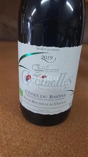 Vale do Ródano Côtes-do-Ródano Château Coccinelles 2019
