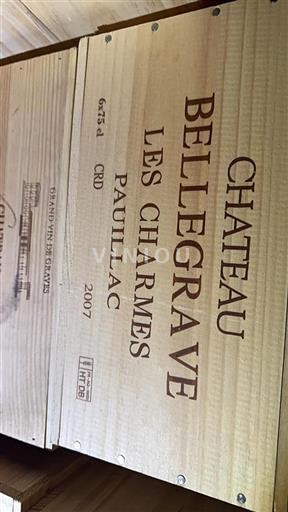 Bordeaux Pauillac Château Bellegrave Les Charmes 2007