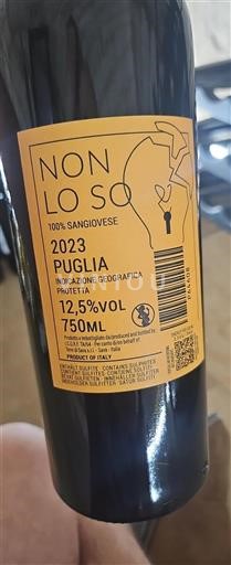 Apulien Nicht spezifiziert Non lo So 2023