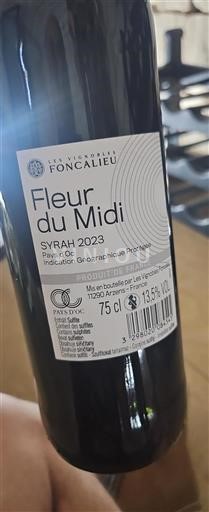 Languedoc-Roussillon Pays d'Oc Les Vignobles Foncalieu Fleur du Midi 2023