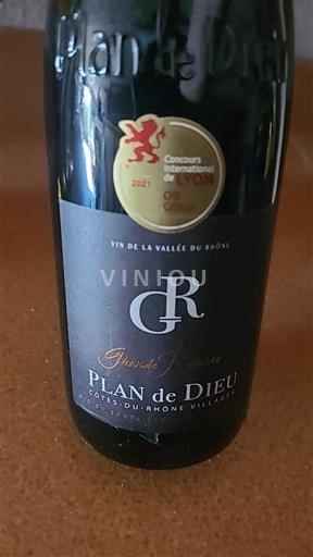 Vallée du Rhône Côtes-du-rhône-villages Plan de Dieu Grande Réserve 2021