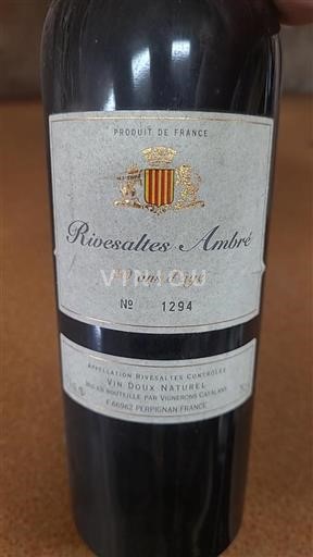 Roussillon Rivesaltes Rivesaltes Ambré 20 ans âge Senza annata