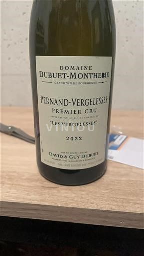 Burgund Pernand-Vergelesses Premier Cru Domaine Dubuet-Monthelie Les Vergelesses 2022