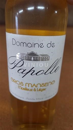 Zuidwest-Frankrijk Côtes de Gascogne Domaine Papolle Moelleux & Léger 2010