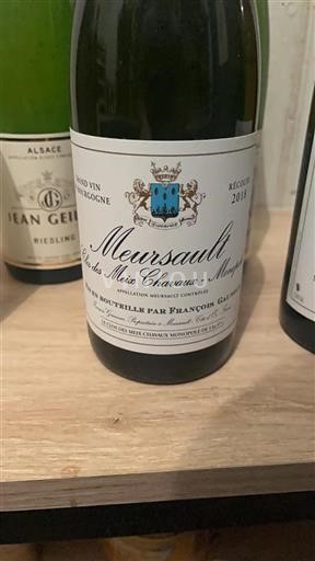 Borgoña Meursault François Gaunoux Clos des Meix Chavaux 2018