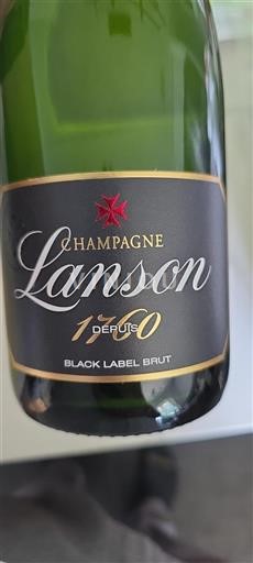 Champanhe Lanson Black Label Não Sazonado