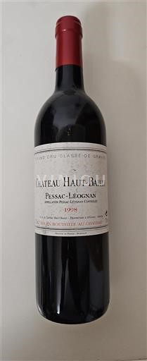 Bordeaux Pessac-Léognan Grand Cru Château Haut-Bailly 1998