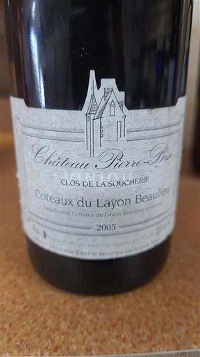 Loirevallei Coteaux du Layon Château Pierre-Bise Clos de la Soucherie 2005