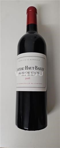 Bordeaux Pessac-Léognan Grand Cru Classé Château Haut-Bailly 2006