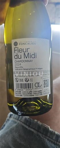 Languedoc e Roussillon Pays d'oc Les Vignobles Foncalieu Fleur du Midi 2024