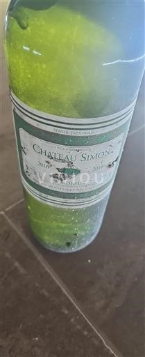 Vin Blanc sec Château Simon 2016 France Bordeaux