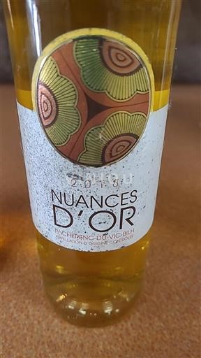 South West Pacherenc-du-Vic-Bilh Nuances Or 2018