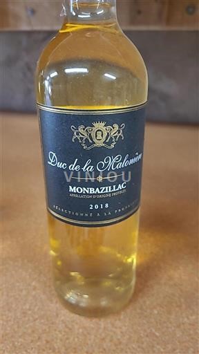 Sudoeste Monbazillac Duc de la Malonnière 2018