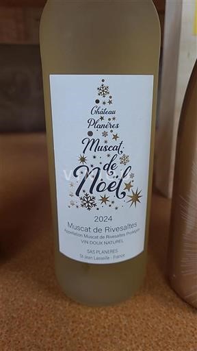 Roussillon Muscat de Rivesaltes Château Planères Muscat de Noël 2024