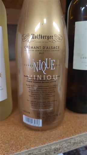 Alsace Crémant d'Alsace Grand Cru Wolfberger UNIQUE Non-Vintage