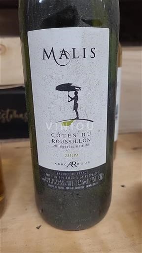 Roussillon Côtes-du-Roussillon Cave de l'Abbé Rous Malis 2009