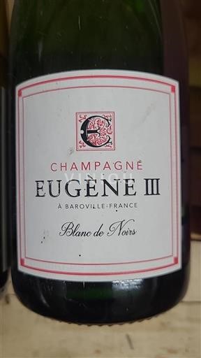 Champagne Eugène III Blanc de Noirs Non-Vintage