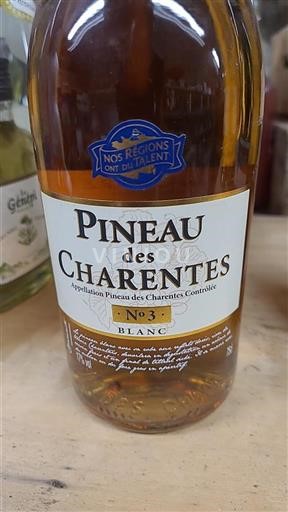 Poitou-Charentes Pineau-des-Charentes No 3 Não Sazonado