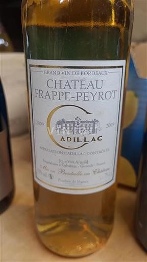 Bordeaux Cadillac Château Frappe-Peyrot 2009