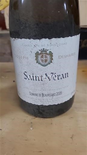 Bourgogne Saint-Véran Domaine Beauregard 2008