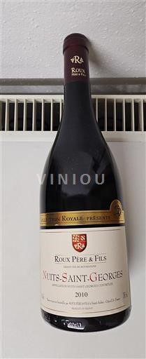 Bourgondië Nuits-saint-georges Grand Cru Roux Père & Fils Collection Royale 2010