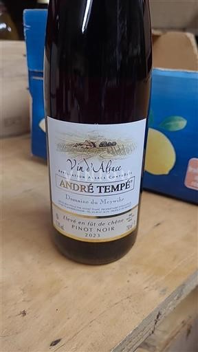 Alsace Grand Cru André Tempé 2023