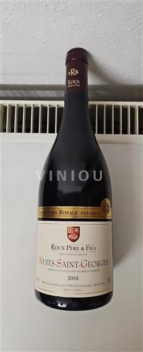Bourgondië Nuits-saint-georges Roux Père & Fils 2010