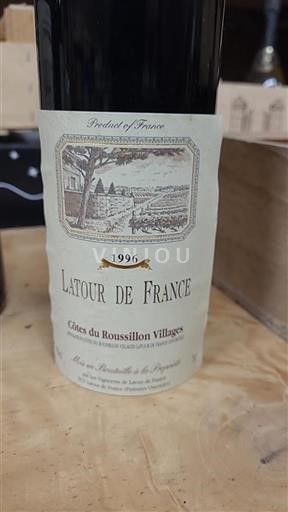 Roussillon Côtes du Roussillon Villages Latour de France 1996