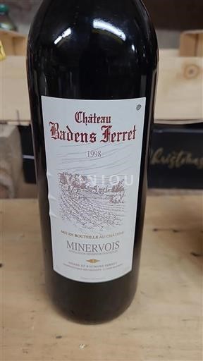 Langvedok Minervois Château Badens Ferré 1998