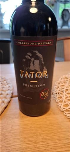 Apulien Ikke specificeret Tator Collezione Privata Primitivo 2022