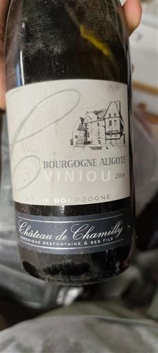 Borgogna Borgogna Aligoté Château Chamilly 2016
