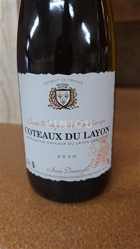 Loirevallei Coteaux du Layon Anne Darcample Marquis de Bonchamps 2020