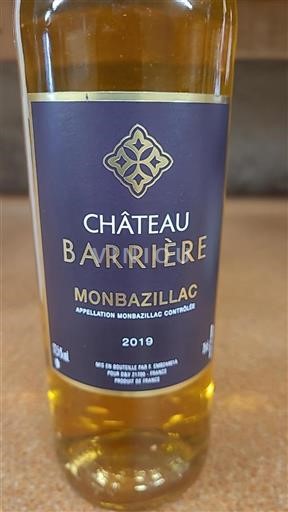 Southwest Monbazillac Château Barrière 2019