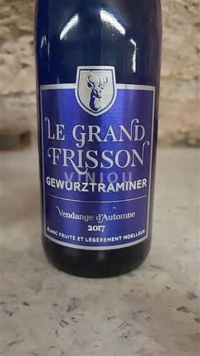 Alsazia Gewürztraminer Le Grand Frisson 2017
