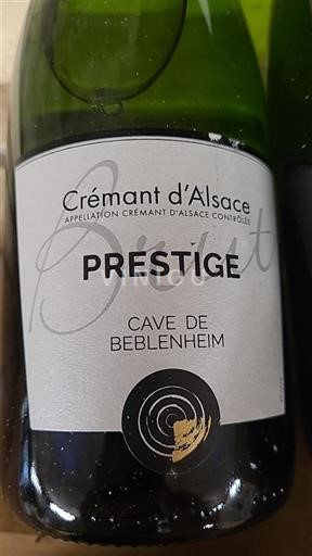 Alsace Crémant-d'alsace Cave de Beblenheim Prestige Non Millésimé