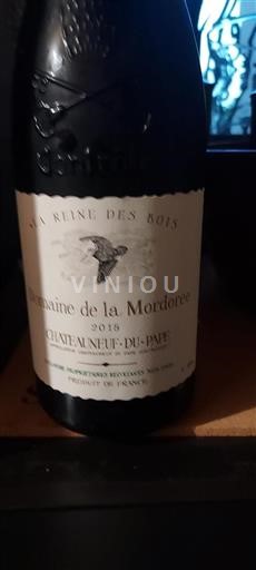 Valle del Ródano Châteauneuf-du-Pape. Domaine La Mordorée La Reine des Bois 2013