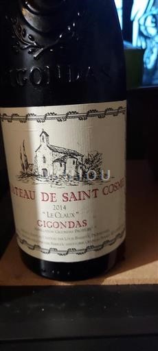 Valle del Rodano Gigondas Château Saint Cosme Le Claux 2014