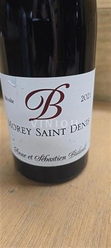 Burgundy Morey-Saint-Denis Anne et Sébastien Bidault 2021