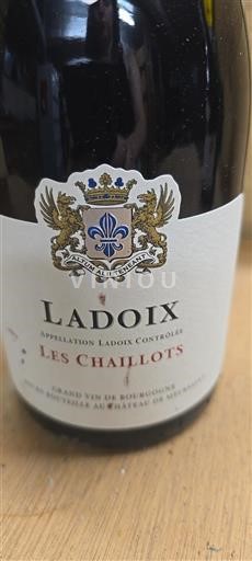 Bourgogne Ladoix Château Meursault Les Chaillots 2022