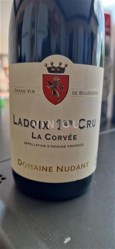 Bourgogne Premier Cru Domaine Nudant La Corvée 2022