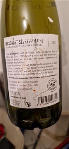Loire-dalen Muscadet-Sèvre-et-Maine Famille Bougrier Les Roitelières 2023