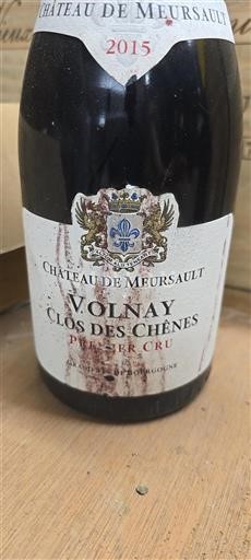Burgundy Volnay Premier Cru Château Meursault Clos des Chênes 2015