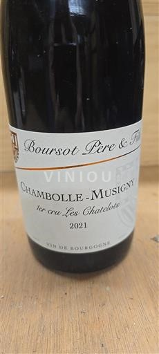 Borgogna Chambolle-Musigny Premier Cru Boursot Père & Fils Les Chatelots 2021