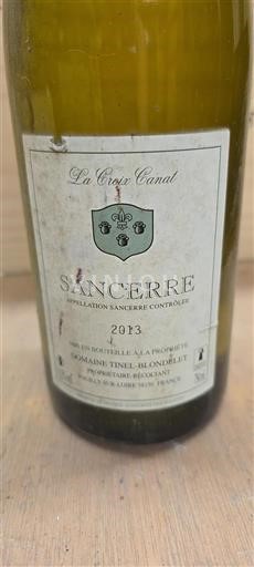 Valle del Loira Sancerre Domaine Tinel-Blondelet La Croix Canat 2013