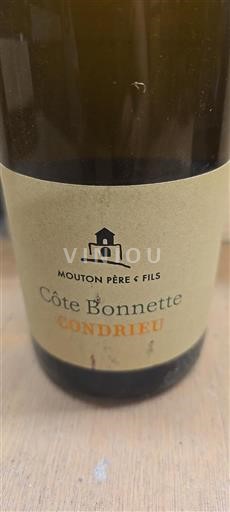 Rhônetal Condrieu Mouton Père & Fils Côte Bonnette 2020
