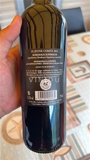 Bordeaux Bordeaux Supérieur Château La France Le Jeune Comte 2021