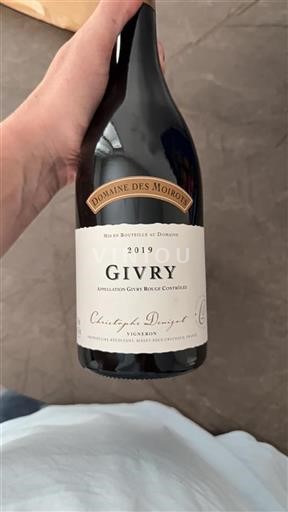 Burgund Givry Domaine Des Moirots 2019