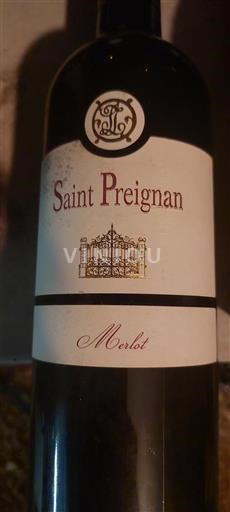 Languedoc e Roussillon Pays d'oc Château Saint Preignan 2017