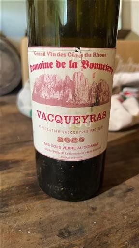 Rhônevallei Vacqueyras Domaine La Bonneterie 2023