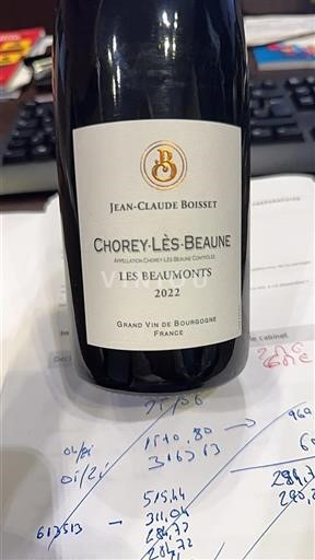 Borgogna Chorey-lès-Beaune Jean-Claude Boisset Les Beaumonts 2022